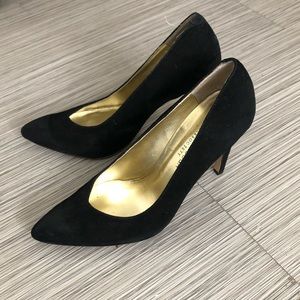 3 for $15— Sole Society Suede Black Heels!